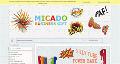 Desktop Screenshot of micado.be